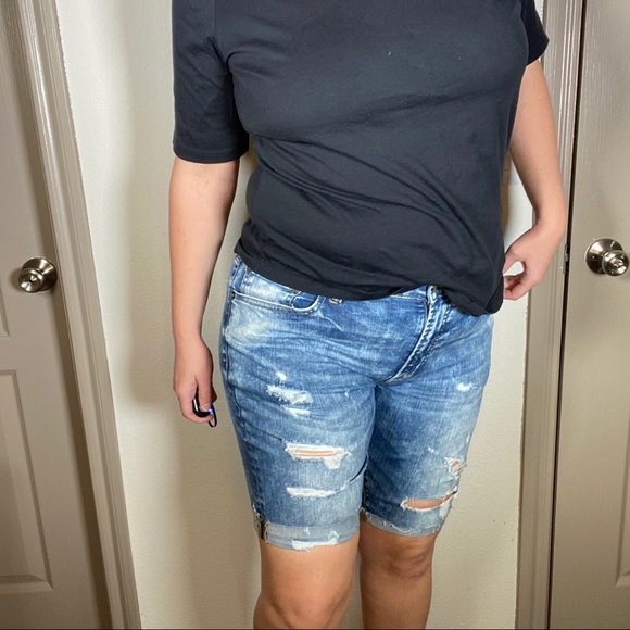 34W men’s denim American Eagle cutoff shorts - Picture 5 of 11